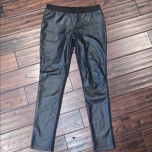 Pure Amici Faux Leather Leggings
